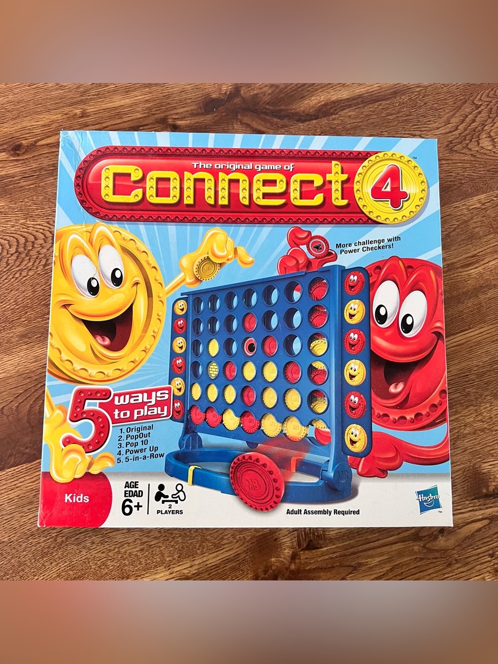 Kids Hasbro Connect 4 Classic Strategy Game